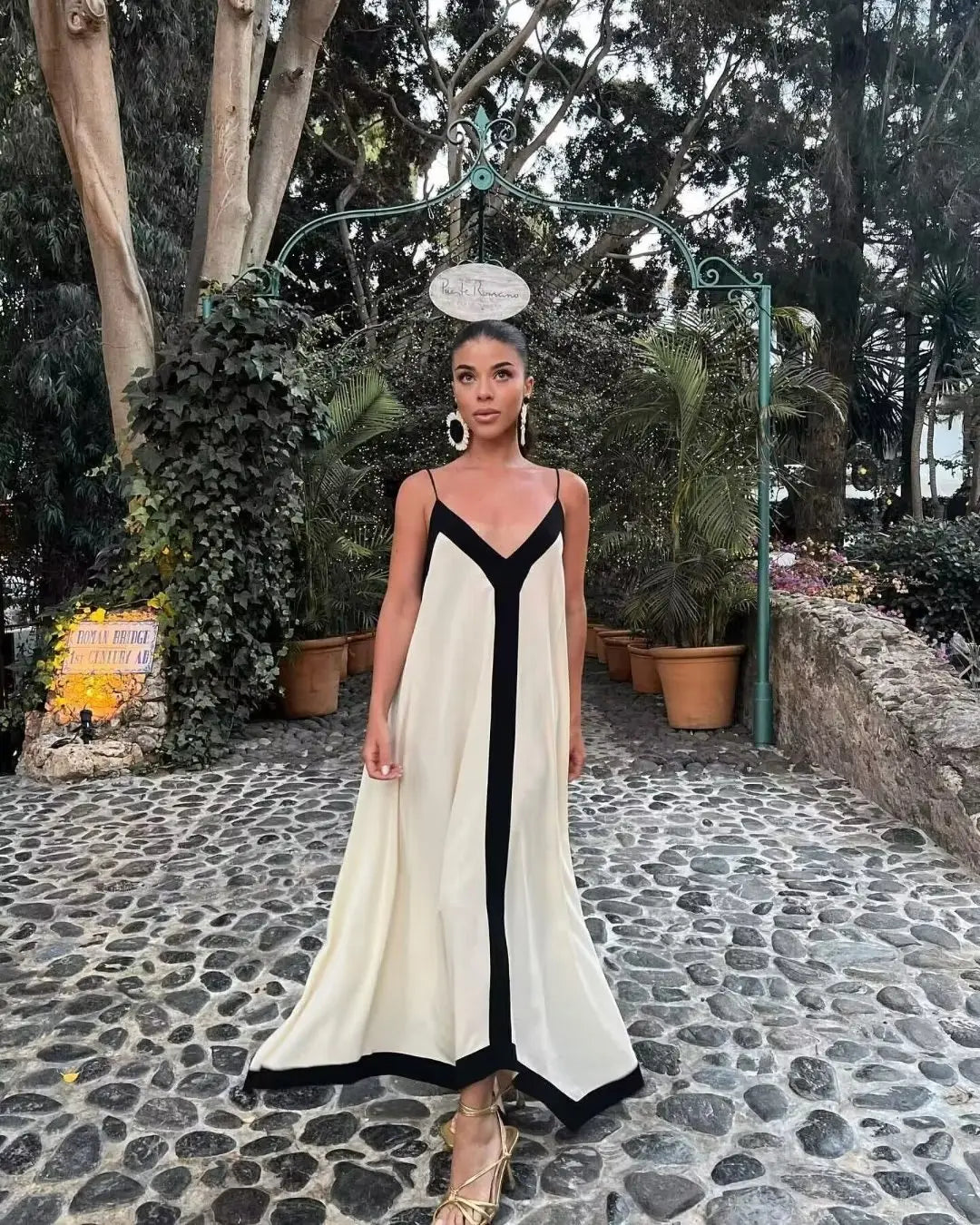 Robe caraco à coutures pour femme Rindu TRAF 2024, robe de bal sexy d'été, robe blanche élégante et jolie Zevity