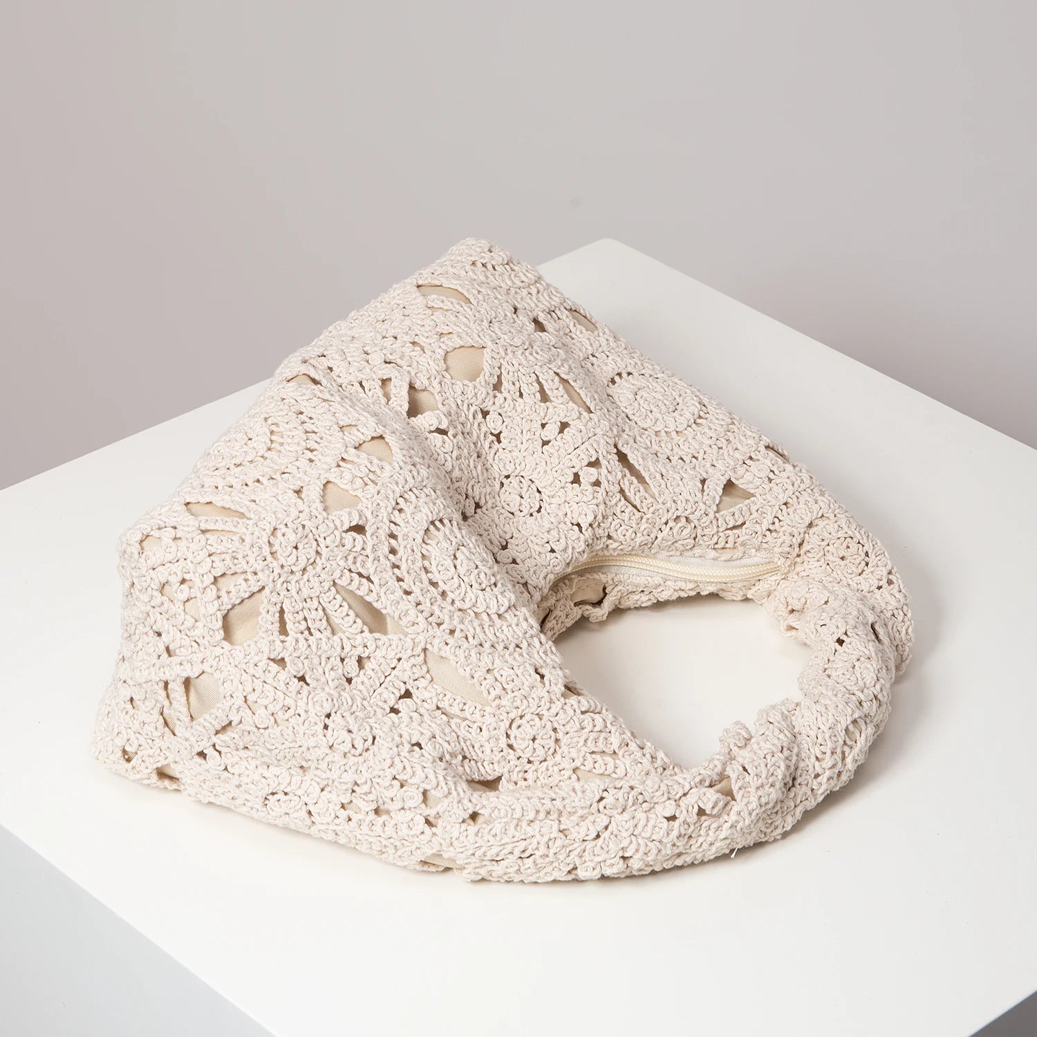 Bohème Évasion – Gehäkelte Boho-Tasche