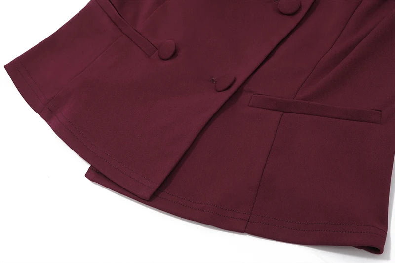 Claret Set - Candyhot 2-teiliges Set in Bordeaux