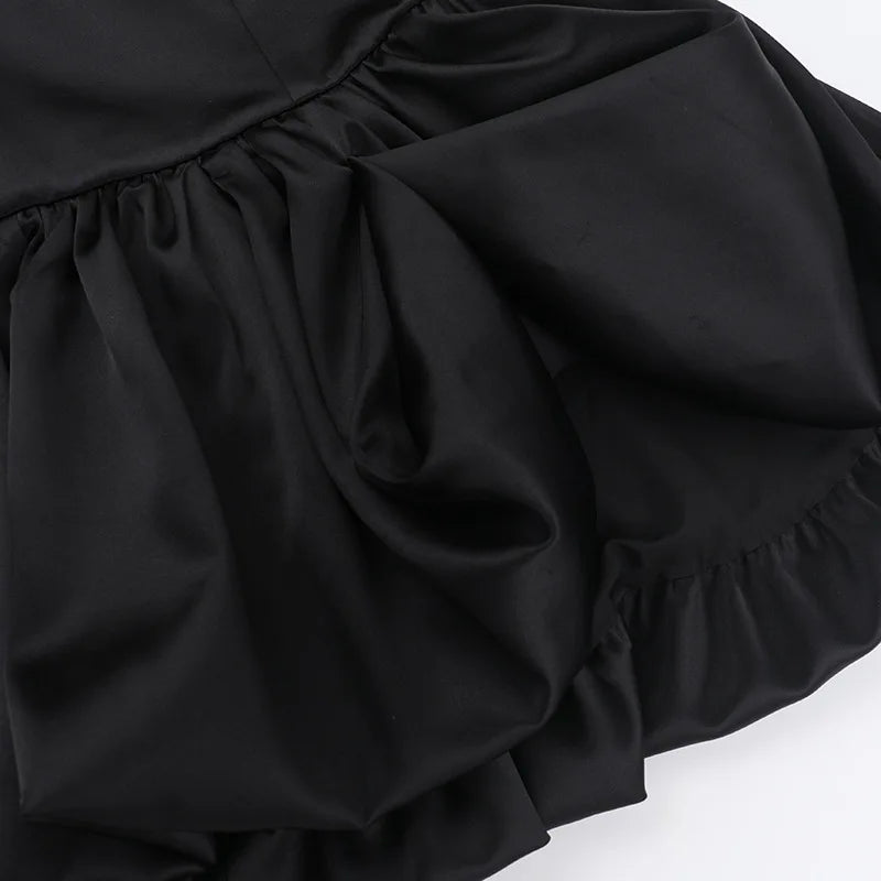 Cloud Dancer Dress - Bodycon Kleid mit Rückenausschnitt & Raffung