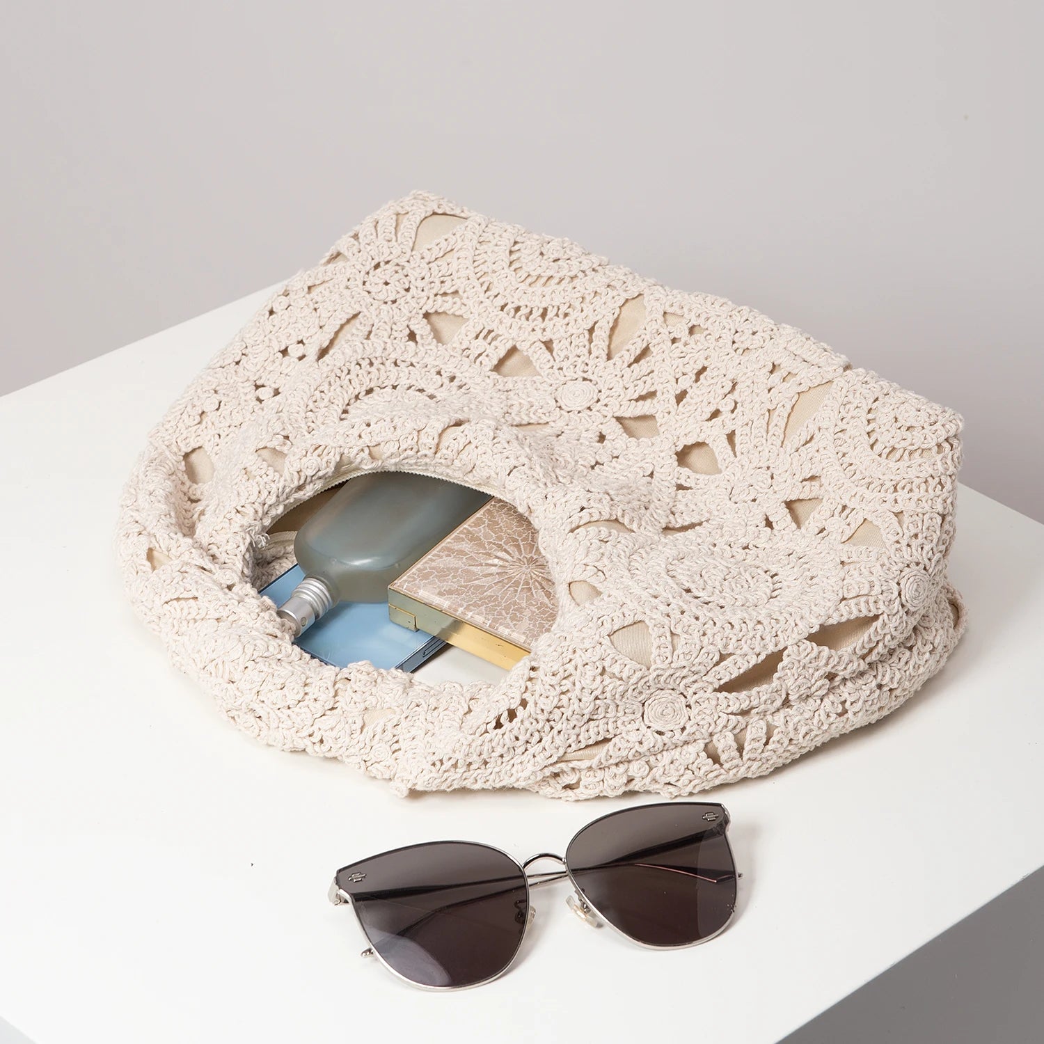 Bohème Évasion – Gehäkelte Boho-Tasche